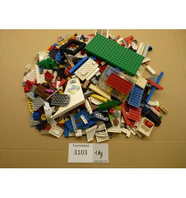 1 kg ömlesztett, vegyes használt, előfordulhat: karcos, elszíneződött, sérült alkatrész (3103)