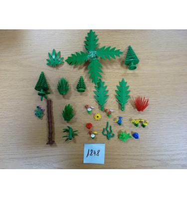 LEGO Fa,bokor,növények csomag