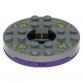 Forgótányér 6 x 6 (Ninjago Spinner) - mintás/matricás