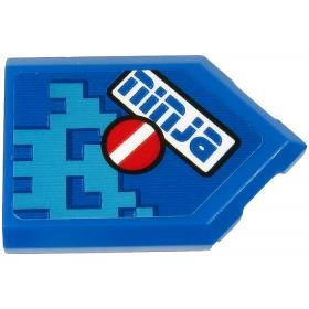 Ötszögű csempe 2 x 3 - mintás/matricás™