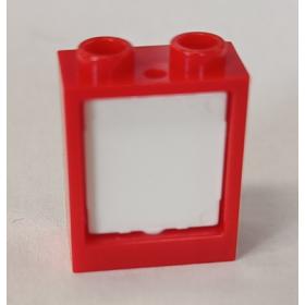 Ablak 1 x 2 x 2, fehér üveggel™