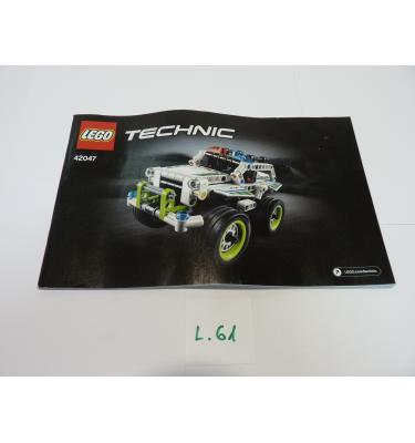 Lego Technic 42047 - CSAK ÖSSZERAKÁSI ÚTMUTATÓ!