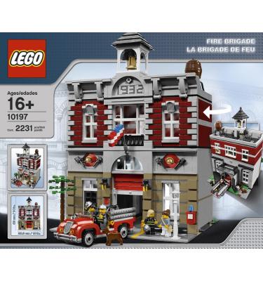 LEGO Fire Brigade - tűzoltóság/tűzoltó állomás