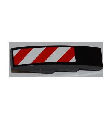 Lejtő, íves 4 x 1 - mintás/matricás