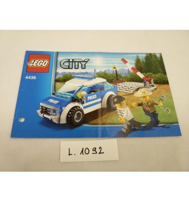 Lego City 4436 - CSAK ÖSSZERAKÁSI ÚTMUTATÓ!