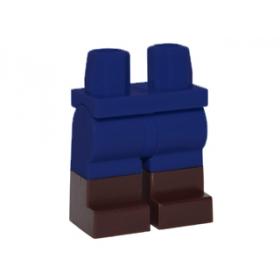 Minifigura láb - mintás/matricás™