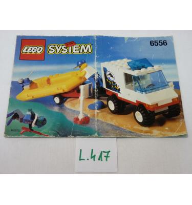 Lego System 6556 - CSAK ÖSSZERAKÁSI ÚTMUTATÓ