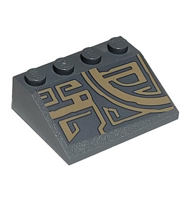 Lejtő 3 x 4 (33°) - mintás/matricás