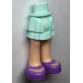 Friends figura láb - mintás/matricás