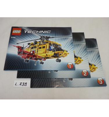Lego Technic 9396 - CSAK ÖSSZERAKÁSI ÚTMUTATÓ!