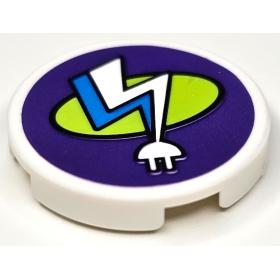 2 x 2 kerek csempe - mintás/matricás™