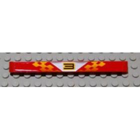 Technic emelőkar 1 x 11 - mintás/matricás™