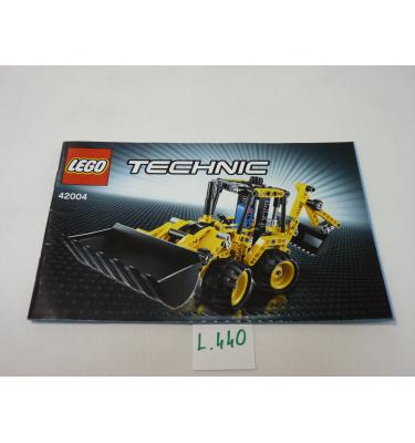 Lego Technic 42004 - CSAK ÖSSZERAKÁSI ÚTMUTATÓ