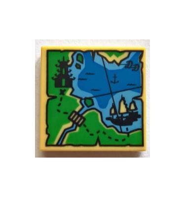 Csempe 2 x 2 - mintás/matricás