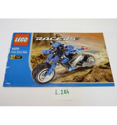 Lego Racers 8370 - CSAK ÖSSZERAKÁSI ÚTMUTATÓ