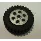 Kerék, 30mm D. x 13mm felni gumival
