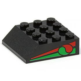 Lejtő 45°, 4 x 4 - mintás/matricás™