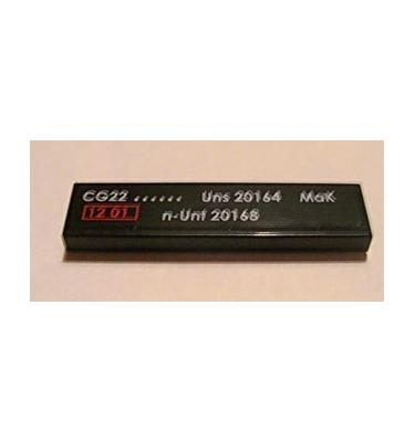 Csempe 1 x 4 - mintás/matricás