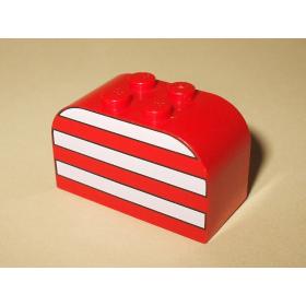 Módosított kocka 2 x 4 x 2 - mintás/matricás™