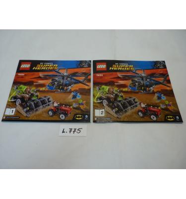 Lego Super Heroes 76054 - CSAK ÖSSZERAKÁSI ÚTMUTATÓ!