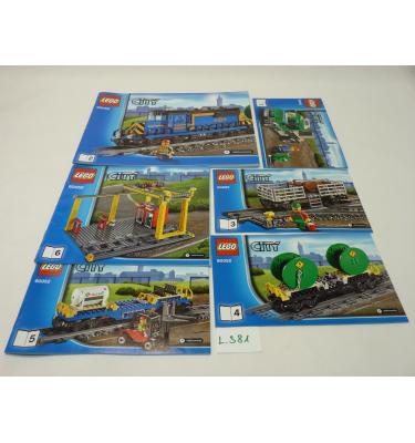 Lego City 60052 - CSAK ÖSSZERAKÁSI ÚTMUTATÓ
