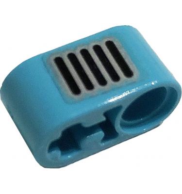 Technic emelőkar, vastag 1 x 2 tengelynyílással - mintás/matricás