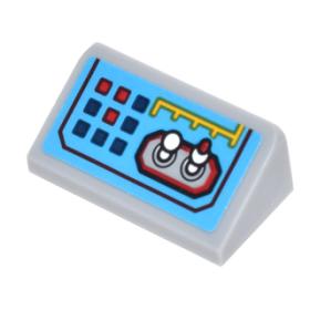 Lejtő 30° 1 x 2 x 2/3 - mintás/matricás™