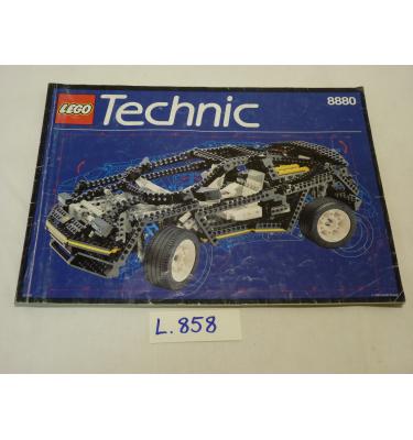 Lego Technic 8880 - CSAK ÖSSZERAKÁSI ÚTMUTATÓ!