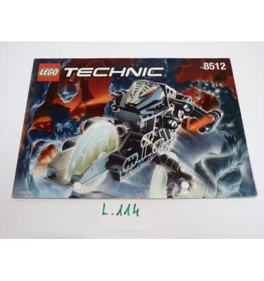 Lego Technic 8512 - CSAK ÖSSZERAKÁSI ÚTMUTATÓ