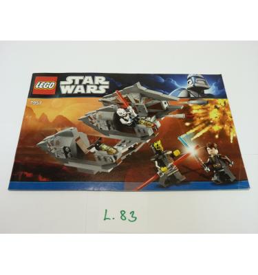 Lego Star Wars 7957 - CSAK ÖSSZERAKÁSI ÚTMUTATÓ