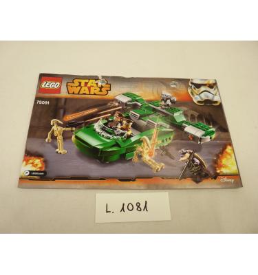 Lego Star Wars 75091 - CSAK ÖSSZERAKÁSI ÚTMUTATÓ!