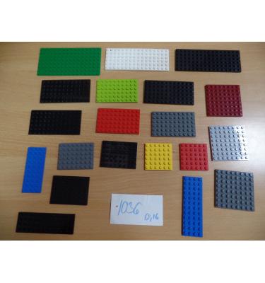 LEGO Alaplapok, elemek