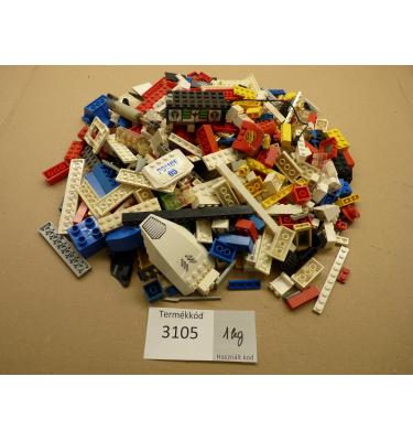 1 kg ömlesztett, vegyes használt, előfordulhat: karcos, elszíneződött, sérült alkatrész (3105)