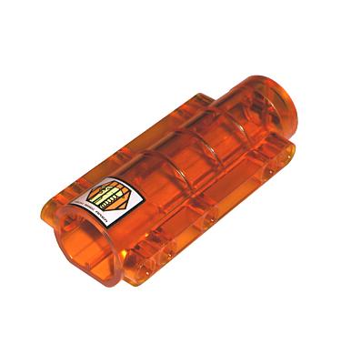 Kúpos henger 9 x 4 x 2, pin furatokkal - mintás/matricás