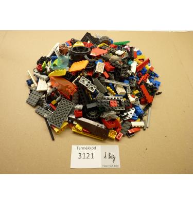 1 kg ömlesztett, vegyes használt, előfordulhat: karcos, elszíneződött, sérült alkatrész (3121)