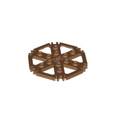 Technic rotor 6 lapátos, kapcsos végekkel összekötve (vízikerék)