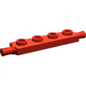 Módosított lapos elem keréktartókkal, 1 x 4™