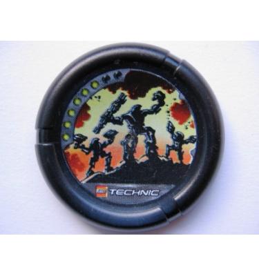 Dobókorong - mintás/matricás