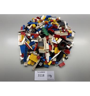 1 kg ömlesztett, vegyes használt, előfordulhat: karcos, elszíneződött, sérült alkatrész (3118)