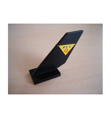 Jármű farok elem 2 x 4 x 6 - MINDKÉT OLDAL MINTÁS / MATRICÁS