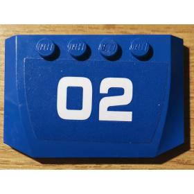 Ék elem 4 x 6 x 2/3 - mintás/matricás™