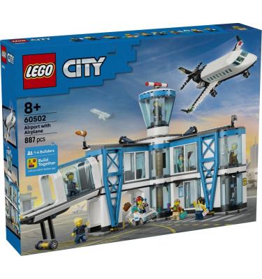 Repülőtér egy repülőgéppel