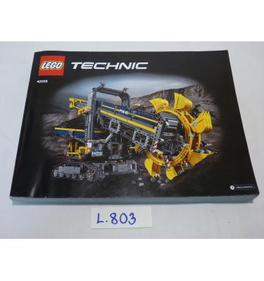 Lego Technic 42055 - CSAK ÖSSZERAKÁSI ÚTMUTATÓ!