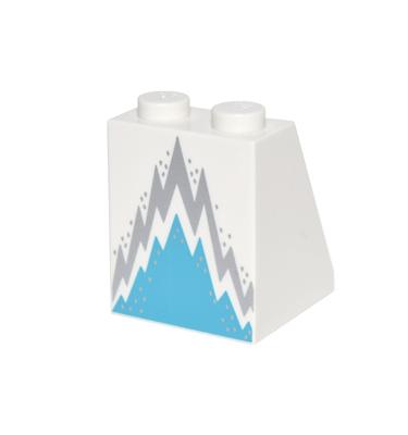 Lejtő 2 x 2 x 2 (65°) - mintás/matricás