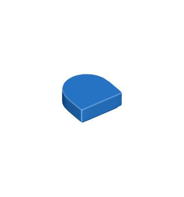 1 x 1 csempe elem, félkör
