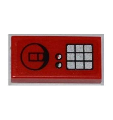 Csempe 1 x 2 - mintás/matricás
