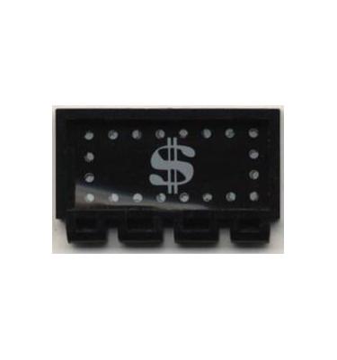 2 x 4 zsanér elem - mintás/matricás