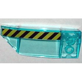 Íves elem 8 x 3 x 2 (bal) - mintás/matricás™