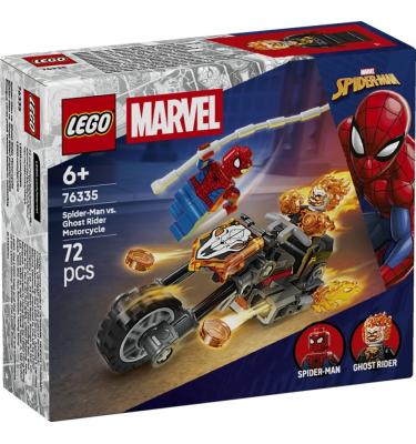 Pókember a motoros Szellemlovas ellen