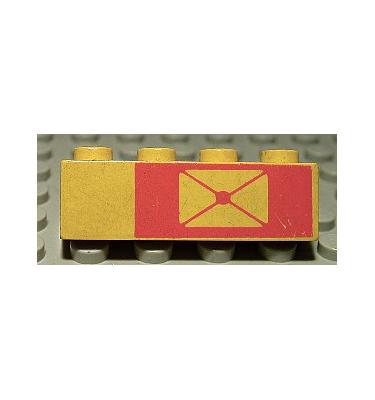 Kocka 1 x 4 - mintás/matricás